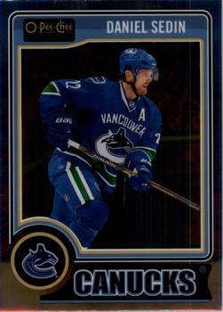 #55 Daniel Sedin - Vancouver Canucks - 2014-15 O-Pee-Chee Platinum Hockey