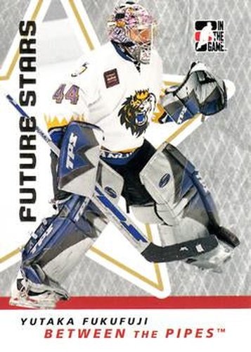 #55 Yutaka Fukufuji - Manchester Monarchs - 2006-07 In The Game Between The Pipes Hockey