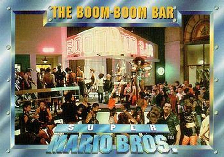 #55 The Boom-Boom Bar - 1993 SkyBox Super Mario Bros.