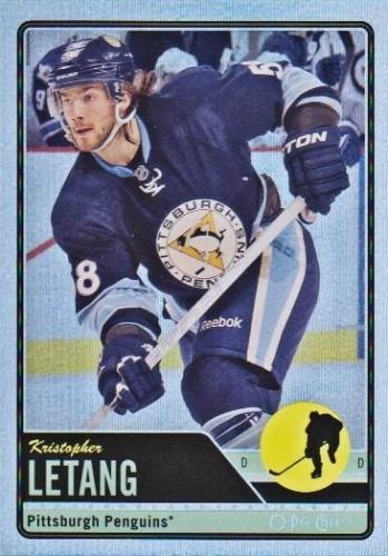 #55 Kristopher Letang - Pittsburgh Penguins - 2012-13 O-Pee-Chee - Rainbow Hockey