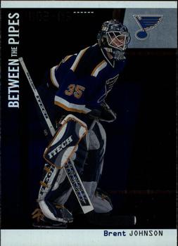 #55 Brent Johnson - St. Louis Blues - 2002-03 Be a Player Between the Pipes Hockey
