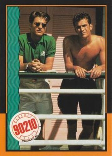 #55 Trivia Question #20 QQ - 1991 Topps Beverly Hills 90210