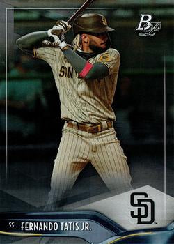#55 Fernando Tatis Jr. - San Diego Padres - 2021 Bowman Platinum Baseball