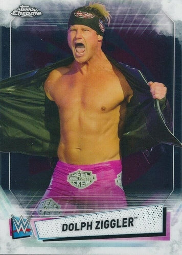 #55 Dolph Ziggler - 2021 Topps WWE Chrome Wrestling