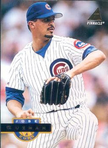 #55 Jose Guzman - Chicago Cubs - 1994 Pinnacle Baseball