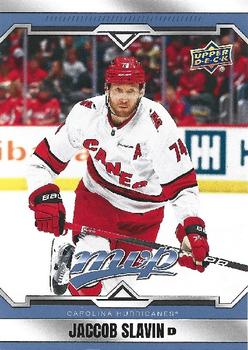 #55 Jaccob Slavin - Carolina Hurricanes - 2024-25 Upper Deck MVP Hockey