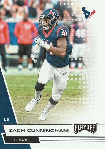 #55 Zach Cunningham - Houston Texans - 2020 Panini Playoff Football