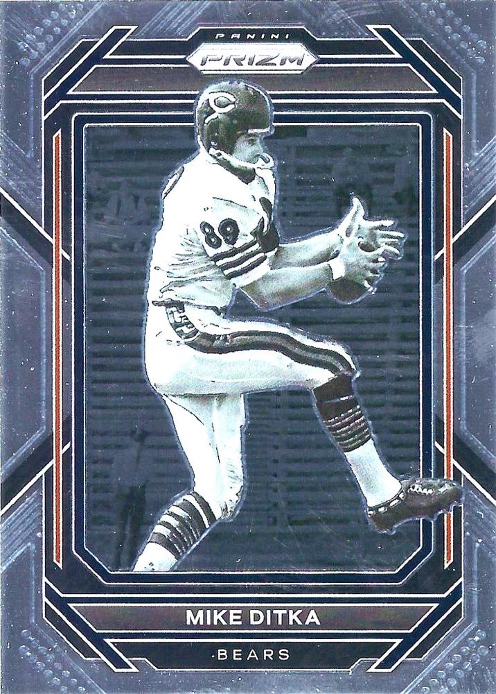 #55 Mike Ditka - Chicago Bears - 2022 Panini Prizm Football