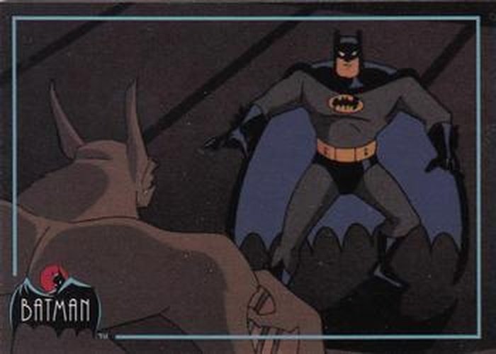 #55 On Leather Wings - 1993 Topps Batman The Animated Series