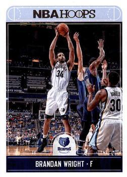 #55 Brandan Wright - Memphis Grizzlies - 2017-18 Hoops Basketball