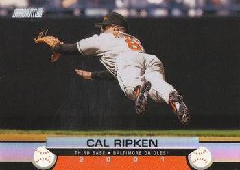 #55 Cal Ripken - Baltimore Orioles - 2001 Stadium Club Baseball