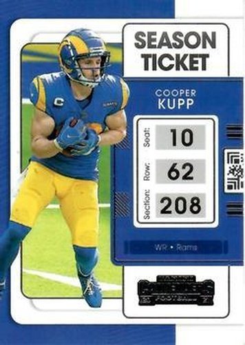 #55 Cooper Kupp - Los Angeles Rams - 2021 Panini Contenders Football