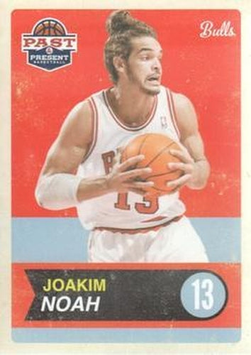 #55 Joakim Noah - Chicago Bulls - 2011-12 Panini Past & Present Basketball