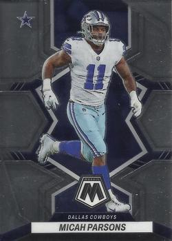 #55 Micah Parsons - Dallas Cowboys - 2022 Panini Mosaic Football