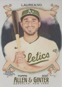 #55 Ramon Laureano - Oakland Athletics - 2021 Topps Allen & Ginter Chrome Baseball