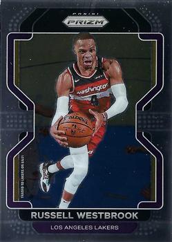 #55 Russell Westbrook - Los Angeles Lakers - 2021-22 Panini Prizm Basketball