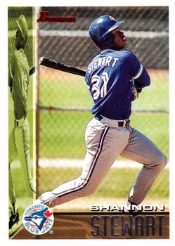 #55 Shannon Stewart - Toronto Blue Jays - 1995 Bowman Baseball