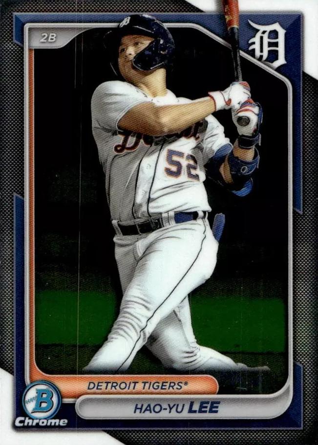 #BCP-55 Hao-Yu Lee - Detroit Tigers - 2024 Bowman - Chrome Prospects Baseball