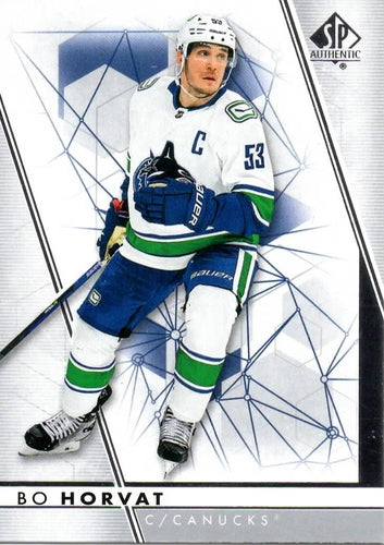#55 Bo Horvat - Vancouver Canucks - 2022-23 SP Authentic Hockey