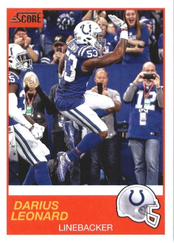 #55 Darius Leonard - Indianapolis Colts - 2019 Score Football