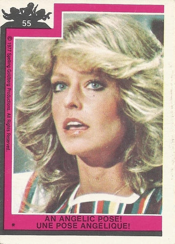 #55 An Angelic Pose! - 1977 O-Pee-Chee Charlie's Angels