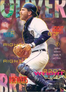 #U-55 Joe Oliver - Milwaukee Brewers - 1995 Fleer Update Baseball