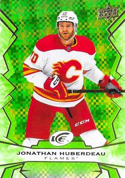 #55 Jonathan Huberdeau - Calgary Flames - 2022-23 Upper Deck Ice - Green Hockey