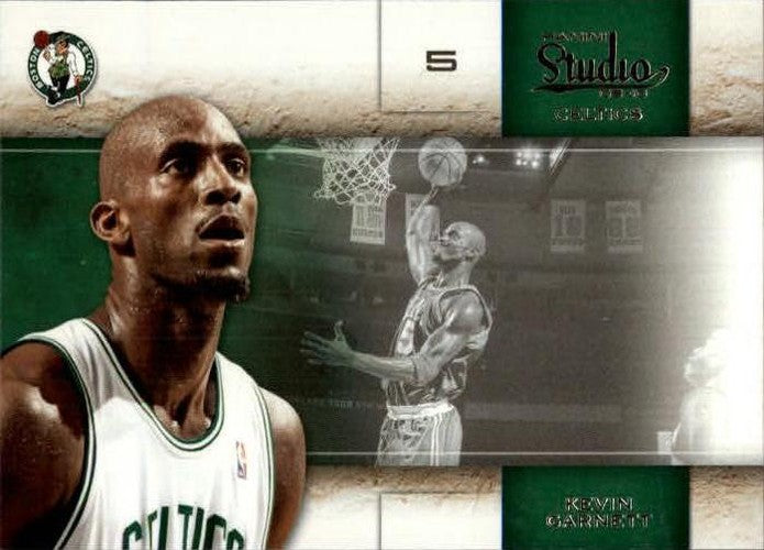 #55 Kevin Garnett - Boston Celtics - 2009-10 Panini Studio Basketball