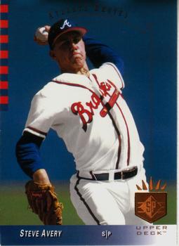 #55 Steve Avery - Atlanta Braves - 1993 SP Baseball