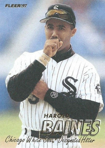 #55 Harold Baines - Chicago White Sox - 1997 Fleer Baseball