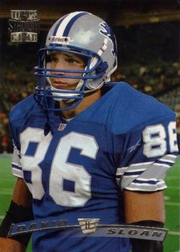 #55 David Sloan - Detroit Lions - 1996 Stadium Club Football