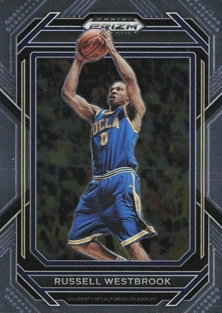 #55 Russell Westbrook - UCLA Bruins - 2023 Panini Prizm Draft Picks Basketball