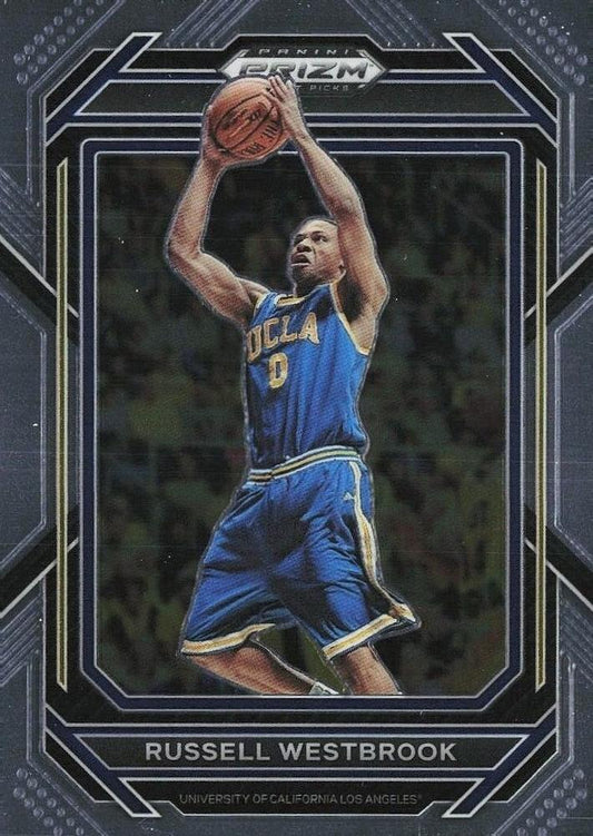 #55 Russell Westbrook - UCLA Bruins - 2023 Panini Prizm Draft Picks Basketball