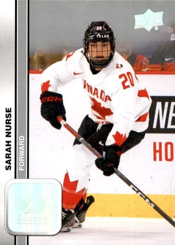 #55 Sarah Nurse - Canada - 2023 Upper Deck Team Canada Juniors Hockey