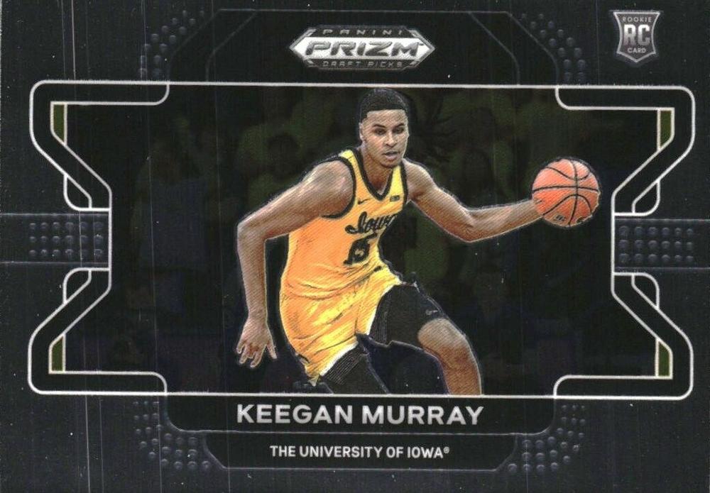 #55b Keegan Murray - Iowa Hawkeyes - 2022 Panini Prizm Draft Picks Basketball