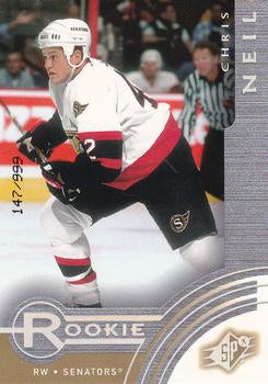 #118 Chris Neil - Ottawa Senators - 2001-02 SPx Hockey