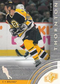 #4 Joe Thornton - Boston Bruins - 2001-02 SPx Hockey