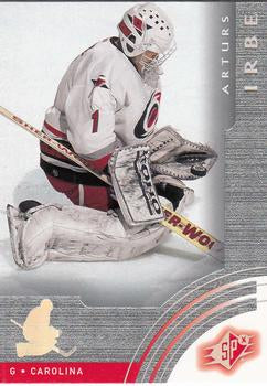 #10 Arturs Irbe - Carolina Hurricanes - 2001-02 SPx Hockey