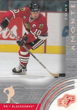 #11 Tony Amonte - Chicago Blackhawks - 2001-02 SPx Hockey