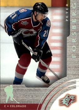 #14 Peter Forsberg - Colorado Avalanche - 2001-02 SPx Hockey