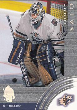 #27 Tommy Salo - Edmonton Oilers - 2001-02 SPx Hockey