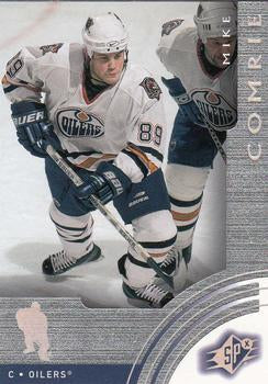 #28 Mike Comrie - Edmonton Oilers - 2001-02 SPx Hockey