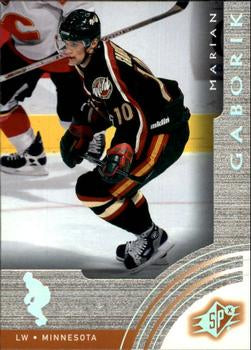 #33 Marian Gaborik - Minnesota Wild - 2001-02 SPx Hockey