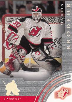 #37 Martin Brodeur - New Jersey Devils - 2001-02 SPx Hockey