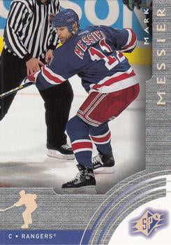 #42 Mark Messier - New York Rangers - 2001-02 SPx Hockey