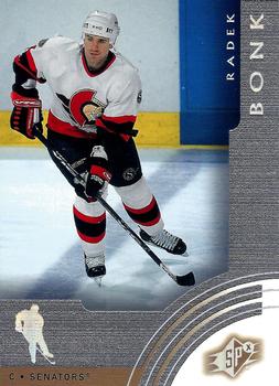 #45 Radek Bonk - Ottawa Senators - 2001-02 SPx Hockey