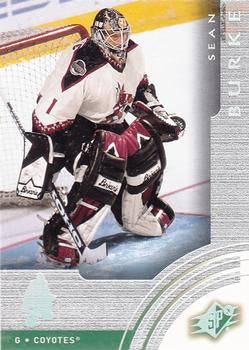 #50 Sean Burke - Phoenix Coyotes - 2001-02 SPx Hockey