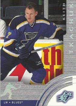 #59 Keith Tkachuk - St. Louis Blues - 2001-02 SPx Hockey