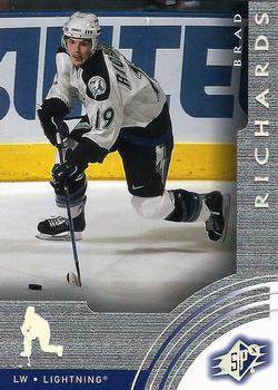 #62 Brad Richards - Tampa Bay Lightning - 2001-02 SPx Hockey