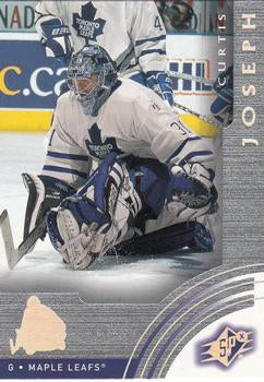 #64 Curtis Joseph - Toronto Maple Leafs - 2001-02 SPx Hockey